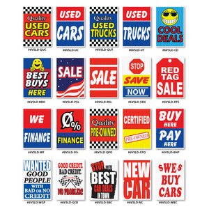 Red Bow Windshield Decals, US Auto Supplies
