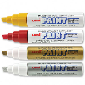 Uni-Paint Broad Line Paint Markers (#PX30) – Starr Advertising
