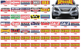 Car Windshield Banners | US Auto Supplies