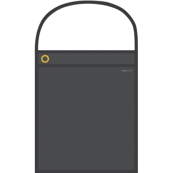 Job Ticket Holder Repair Order / Work Ticket Holders (Clear With Black Handle) (25 Per Package Job Ticket Holders - Foto 6